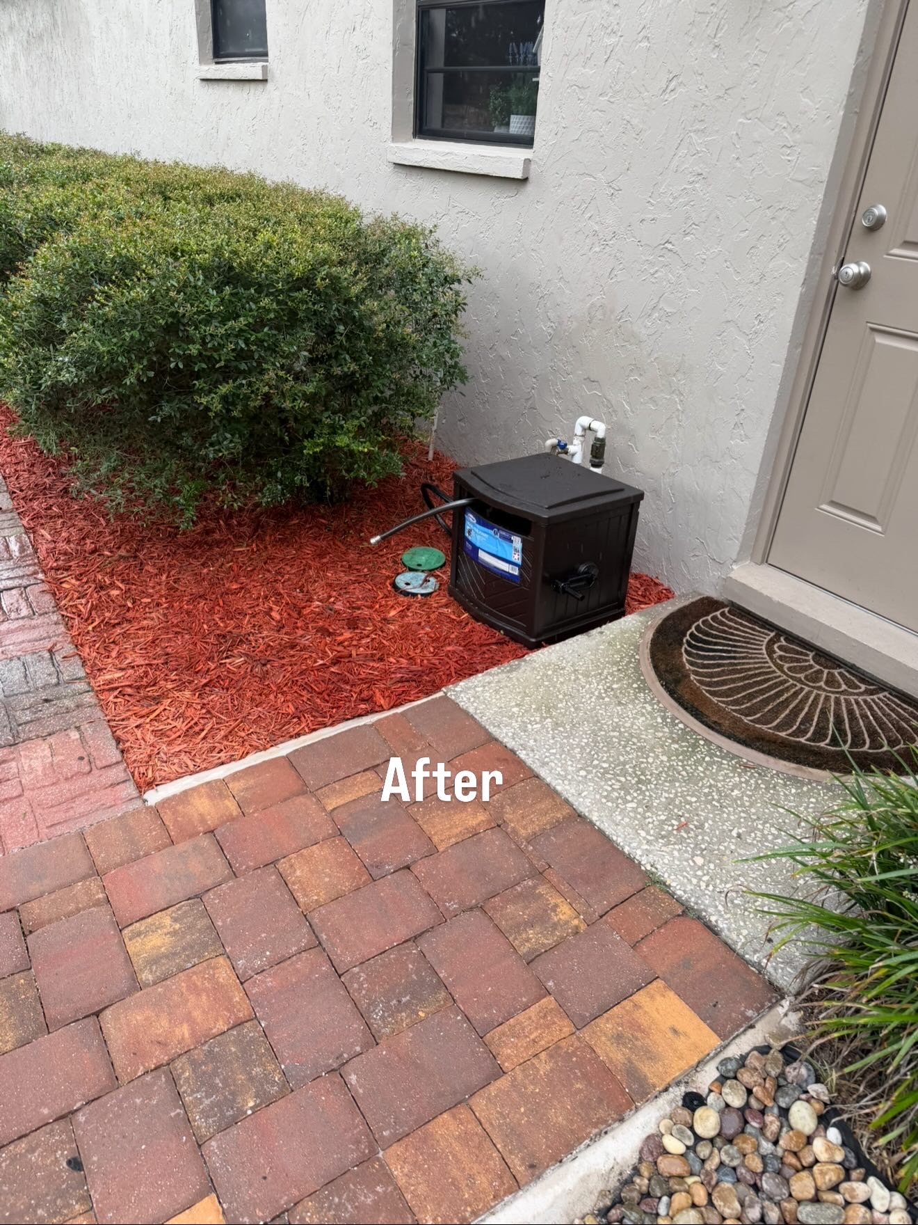 Property maintenance — after the work